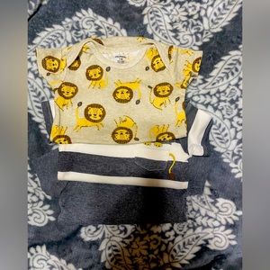 Gerber Short Sleeve 3 pack Onesie Bundle 3-6m